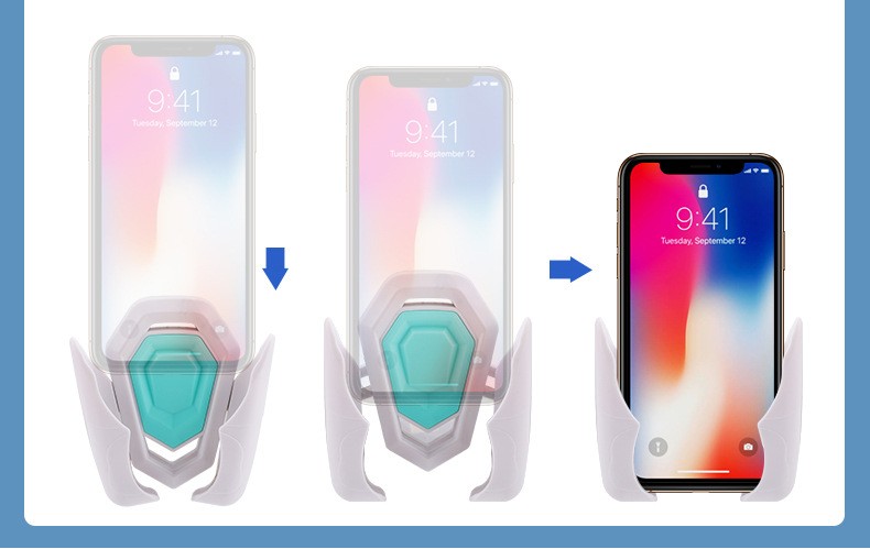 出风口车载手机支架吸盘式通用型多功能导航架汽车用品详情图4