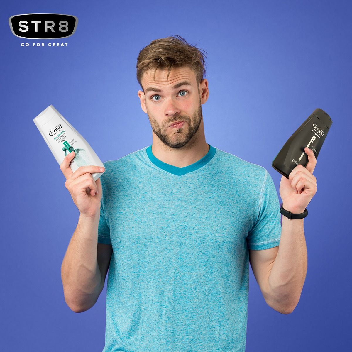 STR8思优泉男士 三合一运动清爽沐浴露400ml细节图