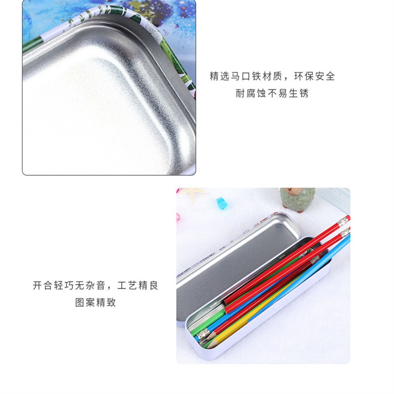 12770720041715799 New ink-wash painting stationery box, student pencil box, artistic style stationery storage box in stock for wholesale detail image 6
