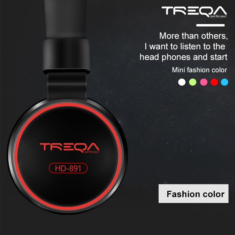 TREQA HD-891 发光字大耳机产品图