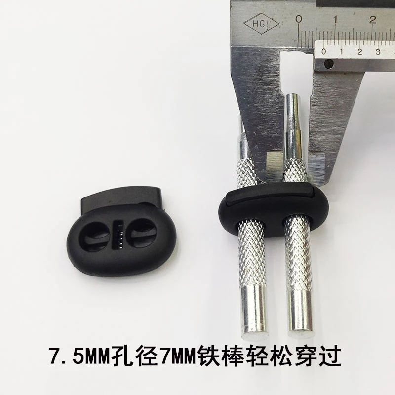 Extra-large spring buckle, large hole elastic spring buckle, clothing rope buckle, large mushroom spring buckle, 30.5MM detail image 9
