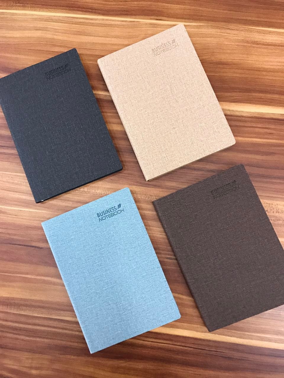 48-99 Linen texture PU notebook detail image 1