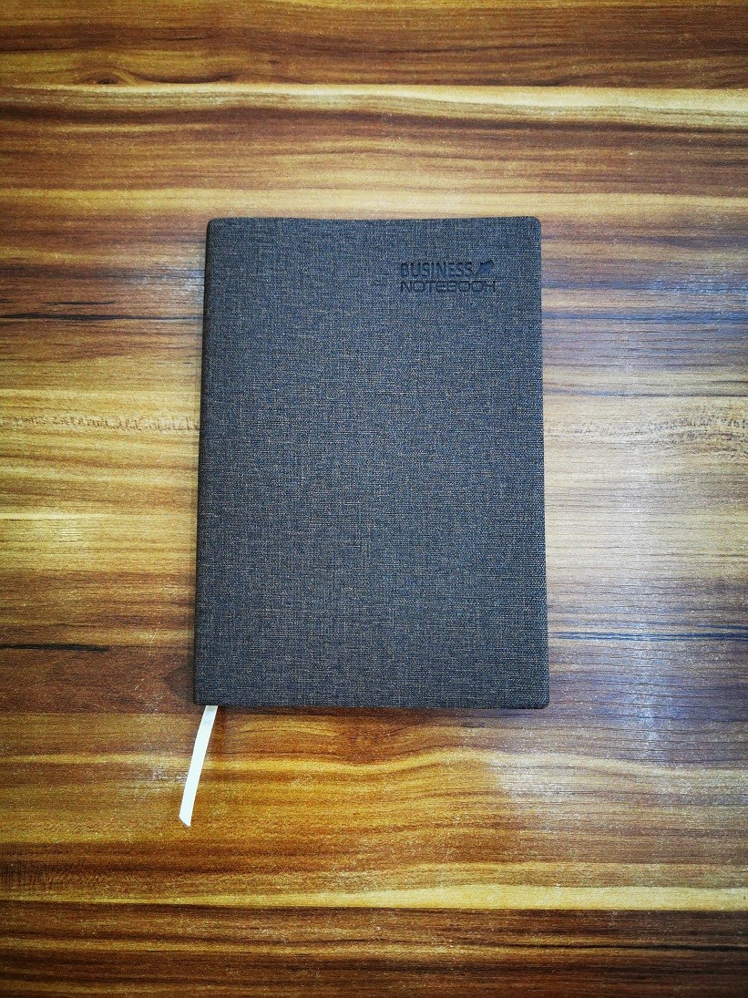 48-99 Linen texture PU notebook detail image 4