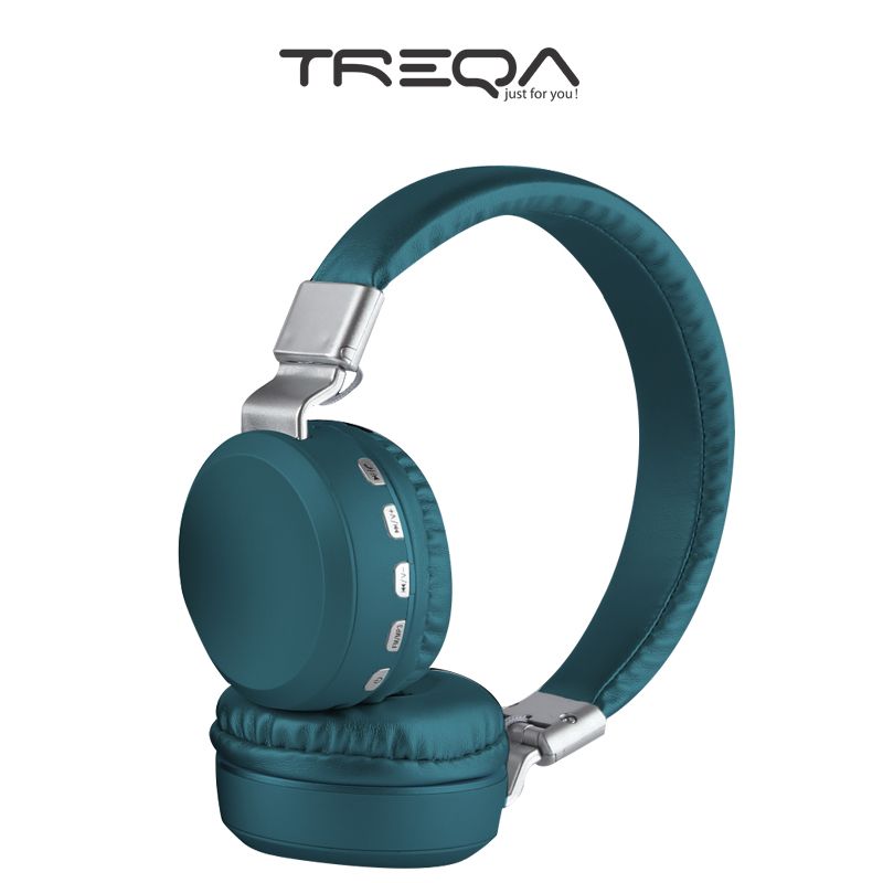 TREQA HD-890 彩色大耳机白底实物图
