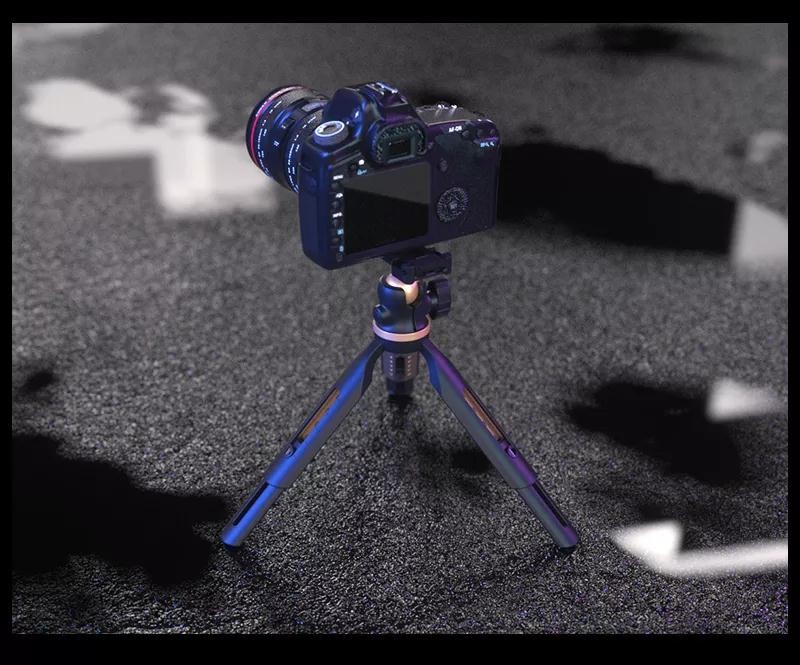 RK-L10 Aluminium Mini tripod for camera & Phone tripo详情图3