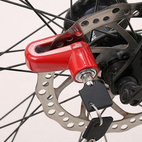 623S Bicycle disc brake lock Motorcycle disc brake lock Bicycle electric vehicle anti-theft lock Mini disc brake lock key lock