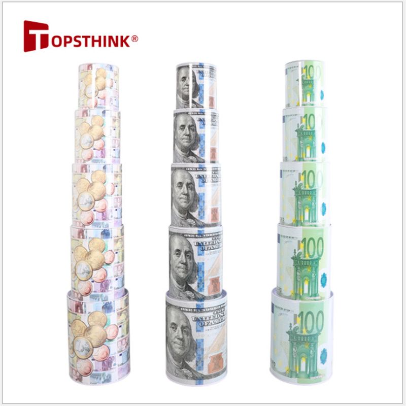 创意马口铁存钱罐 独角兽圆形储蓄罐 学生礼品幼儿园学生奖品礼物