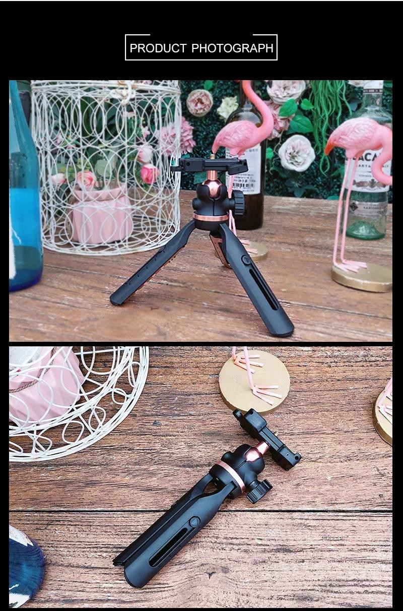 RK-L10 Aluminium Mini tripod for camera & Phone tripo详情图12