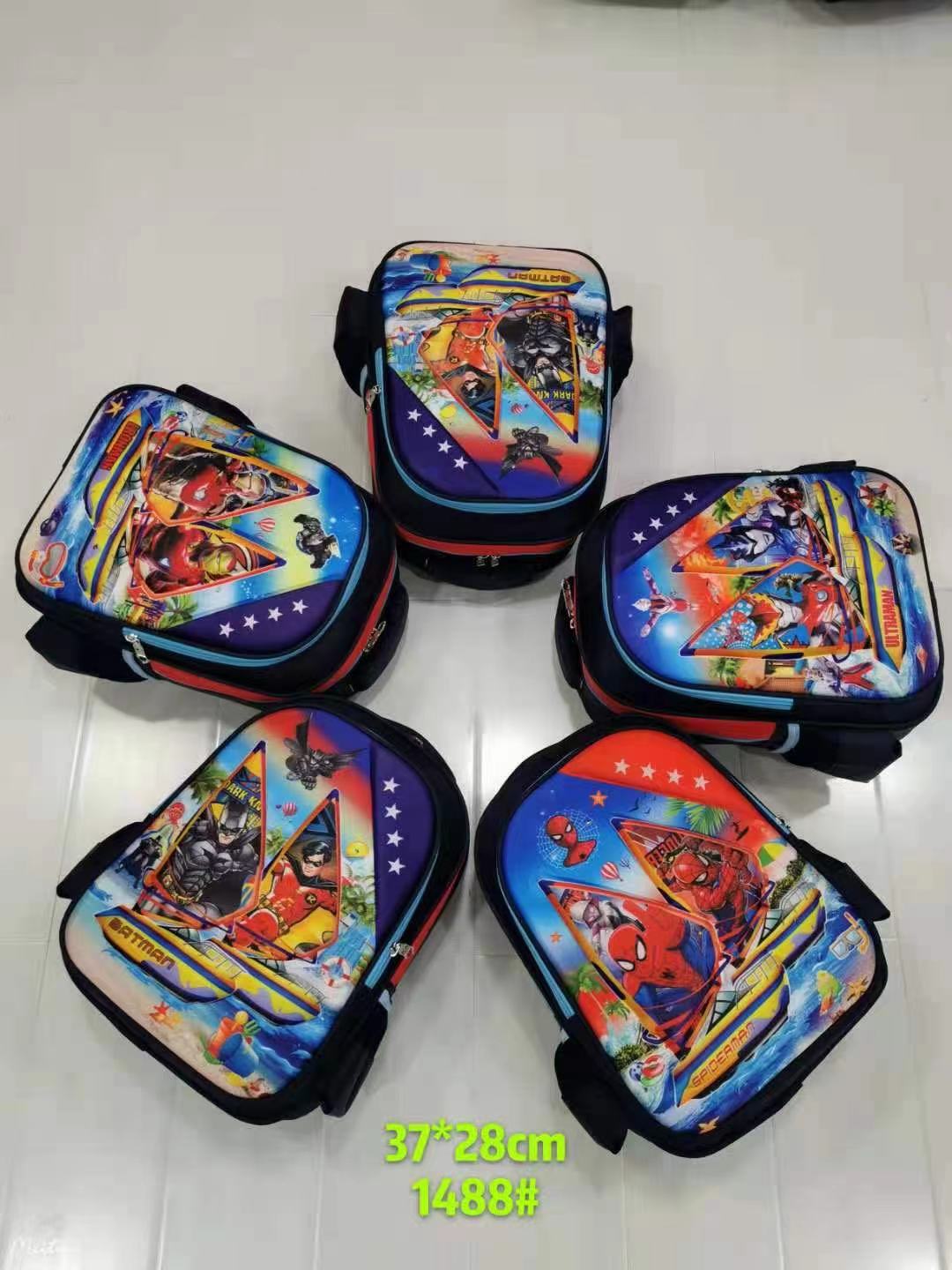 Schoolbags for boys and girls in grades 1 to 3, backrest, waterproof and load-reducing, double-shoulder children's schoolbags for boys and girls detail image 3