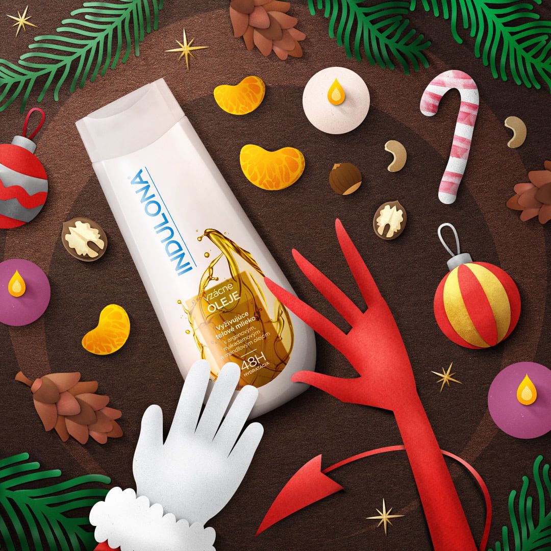 捷克INDULONA稀有精油滋润沐浴露400ml产品图