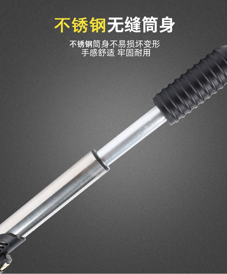 2522 Portable aluminum alloy bicycle air pump, mountain bike air pump, balloon football basketball manual mini air pump pic 2