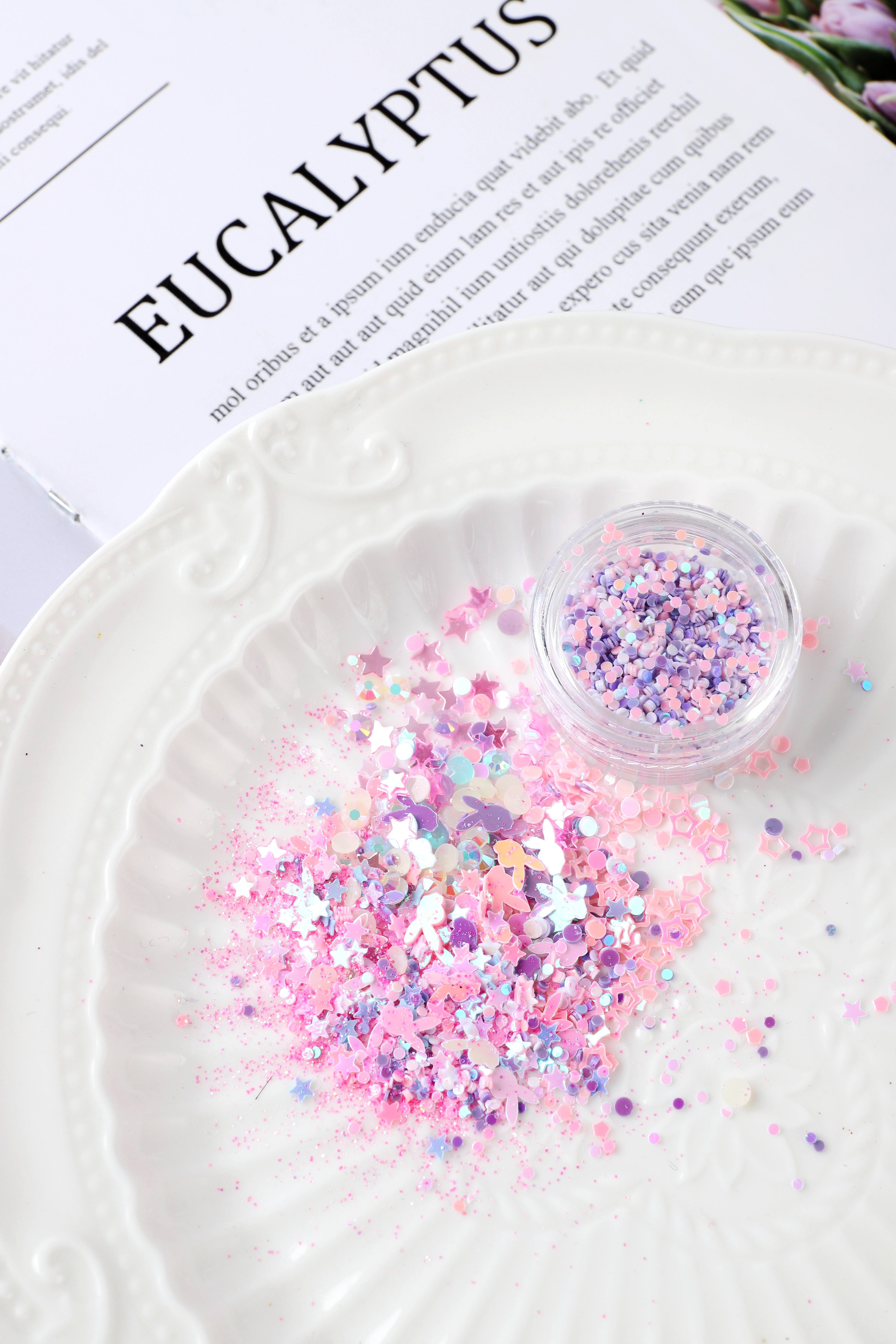 金葱粉亮片美甲亮片穿戴甲美甲钻饰品美甲饰品美甲钻魔镜粉详情图8