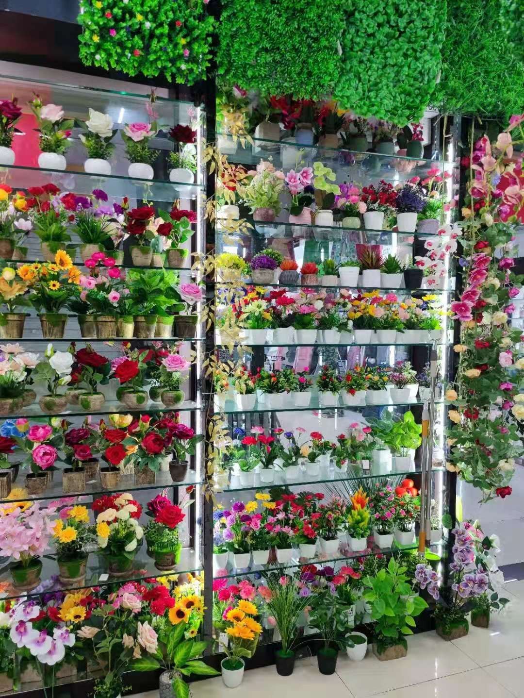 Artificial flower magnolia and Phalaenopsis set, ceramic potted plants, bonsai decoration, artificial flower ornaments, direct supply and consignment delivery from the manufacturer detail image 11