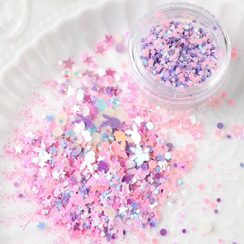 金葱粉亮片美甲亮片穿戴甲美甲钻饰品美甲饰品美甲钻魔镜粉详情图6