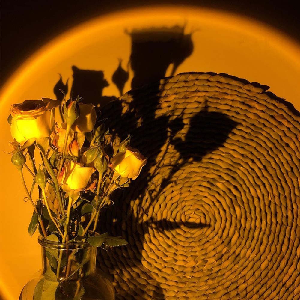 跨境专供网红氛围夕阳灯日落投影拍照补光灯创意台灯落日夕阳灯详情图4