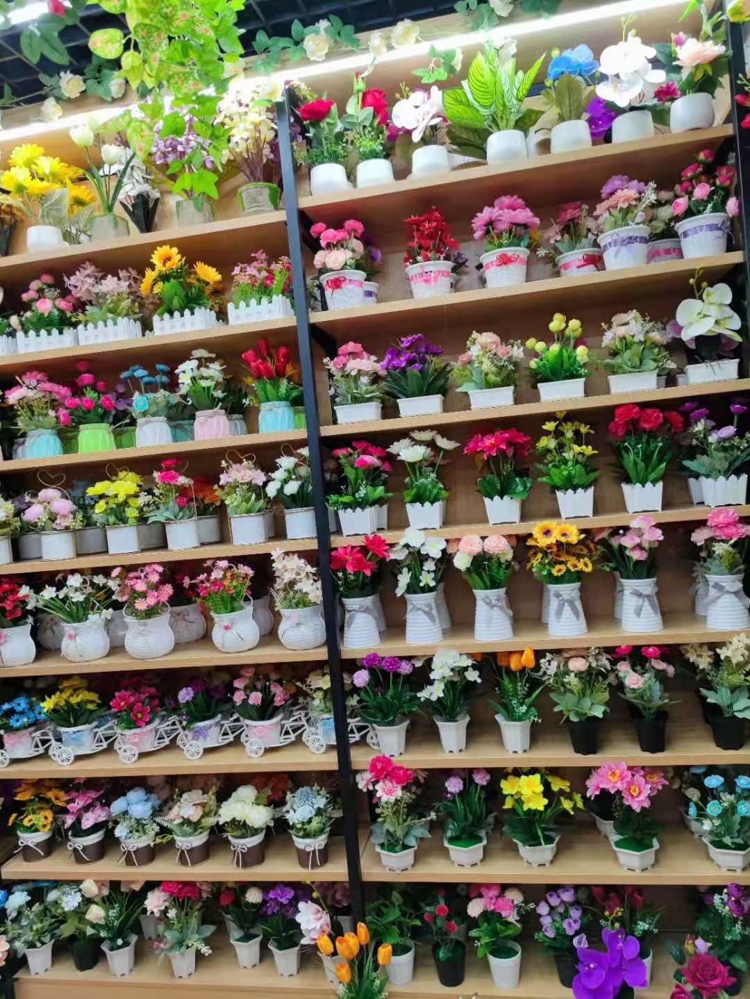 Artificial flower magnolia and Phalaenopsis set, ceramic potted plants, bonsai decoration, artificial flower ornaments, direct supply and consignment delivery from the manufacturer detail image 15