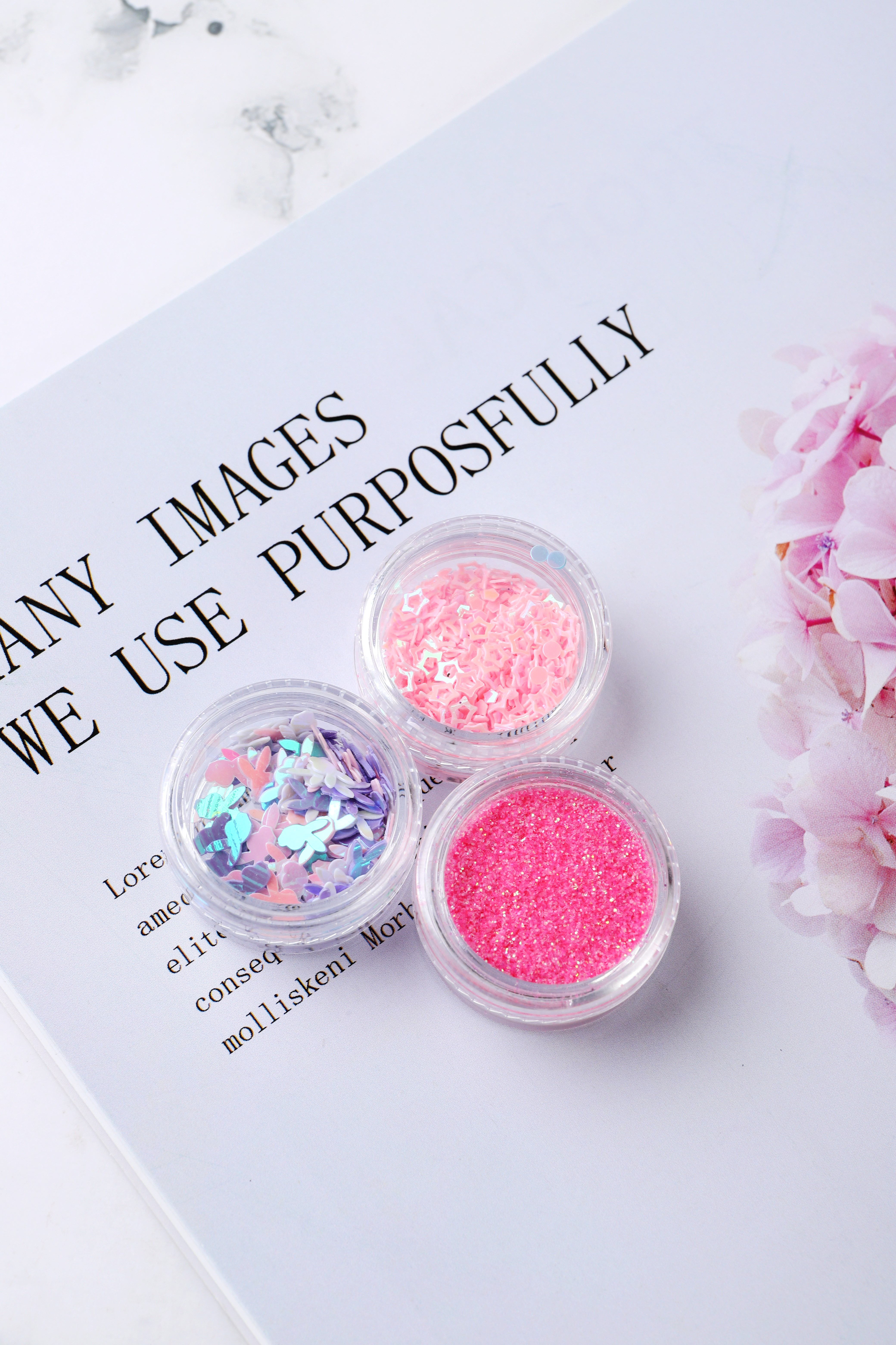 金葱粉亮片美甲亮片穿戴甲美甲钻饰品美甲饰品美甲钻魔镜粉详情图9