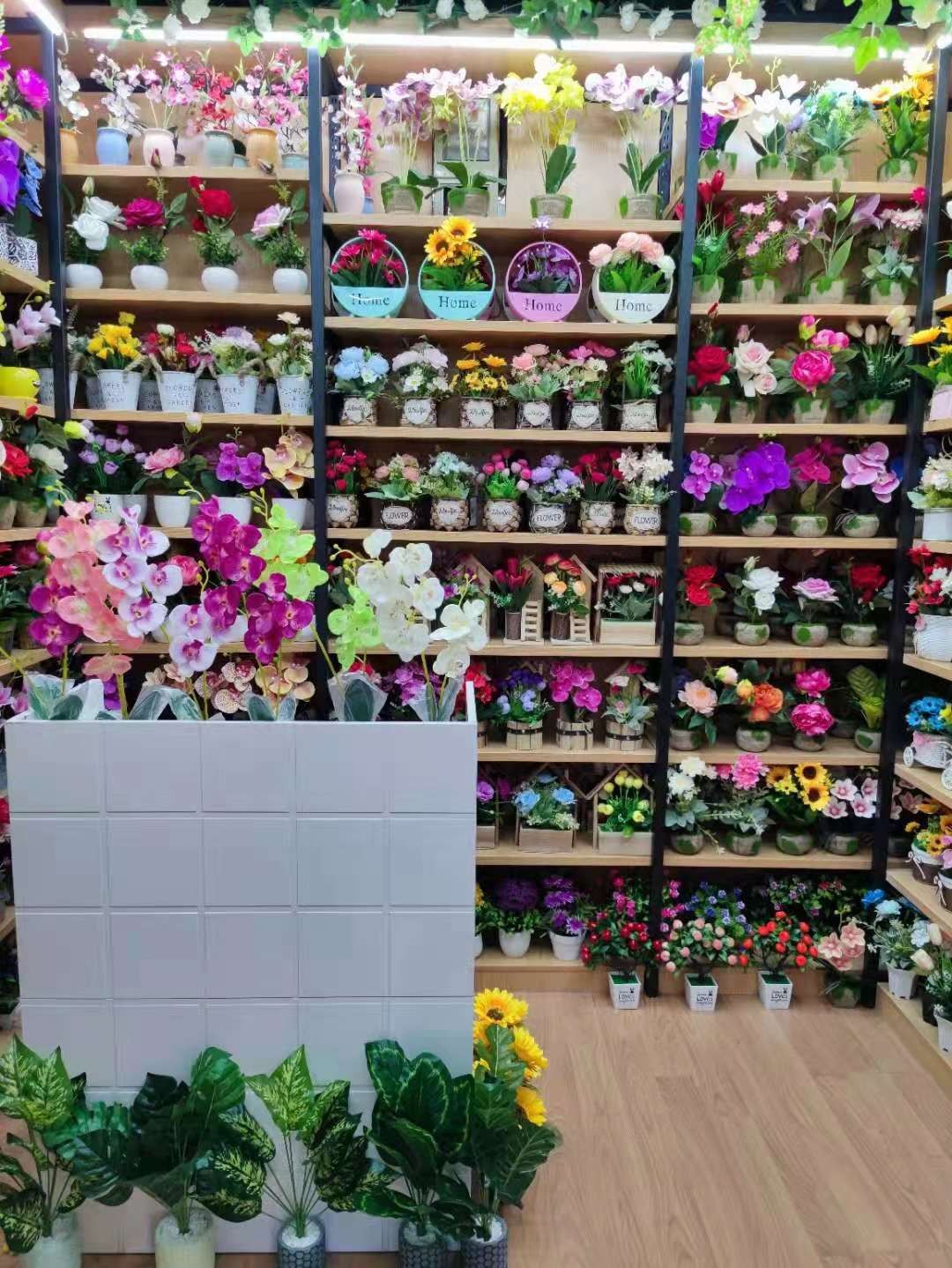 Artificial flower magnolia and Phalaenopsis set, ceramic potted plants, bonsai decoration, artificial flower ornaments, direct supply and consignment delivery from the manufacturer detail image 14