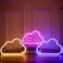 led柔性造型云朵双用电池+USB小夜灯墙壁装饰ins风霓虹灯带图