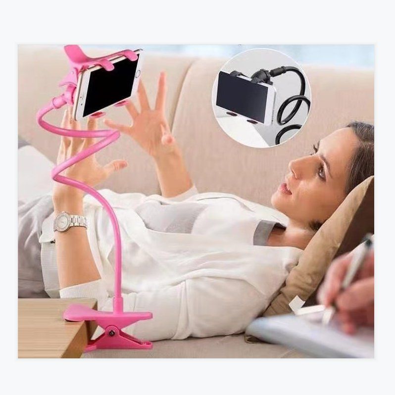 手机架懒人支架ipad平板电脑床头床上桌面支撑架直播神器pad看电视拍摄万能图