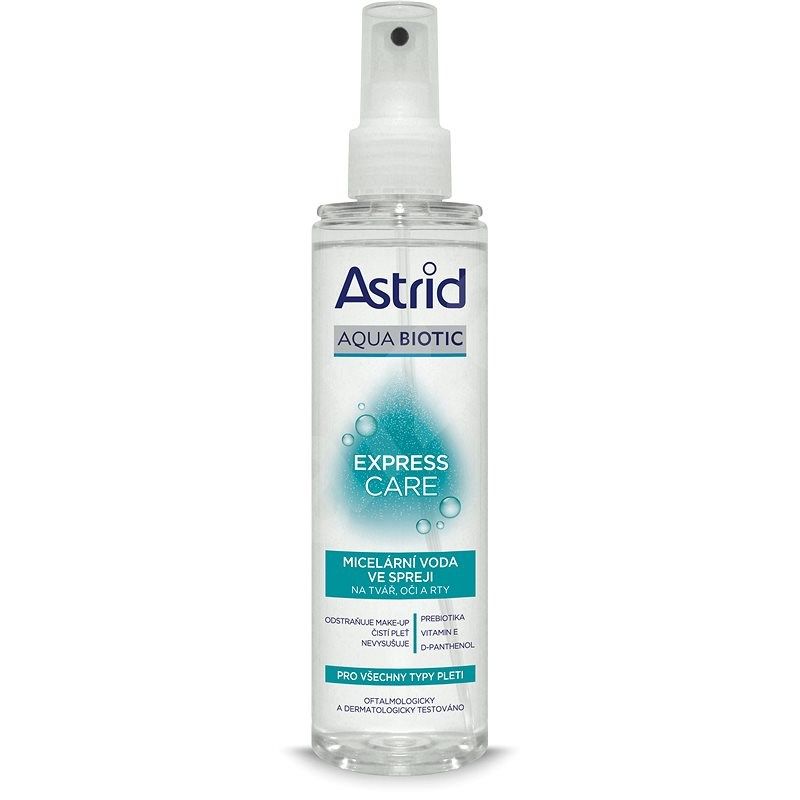 捷克ASTRID Aqua Biotic系列快速清洁卸妆喷雾 200ml