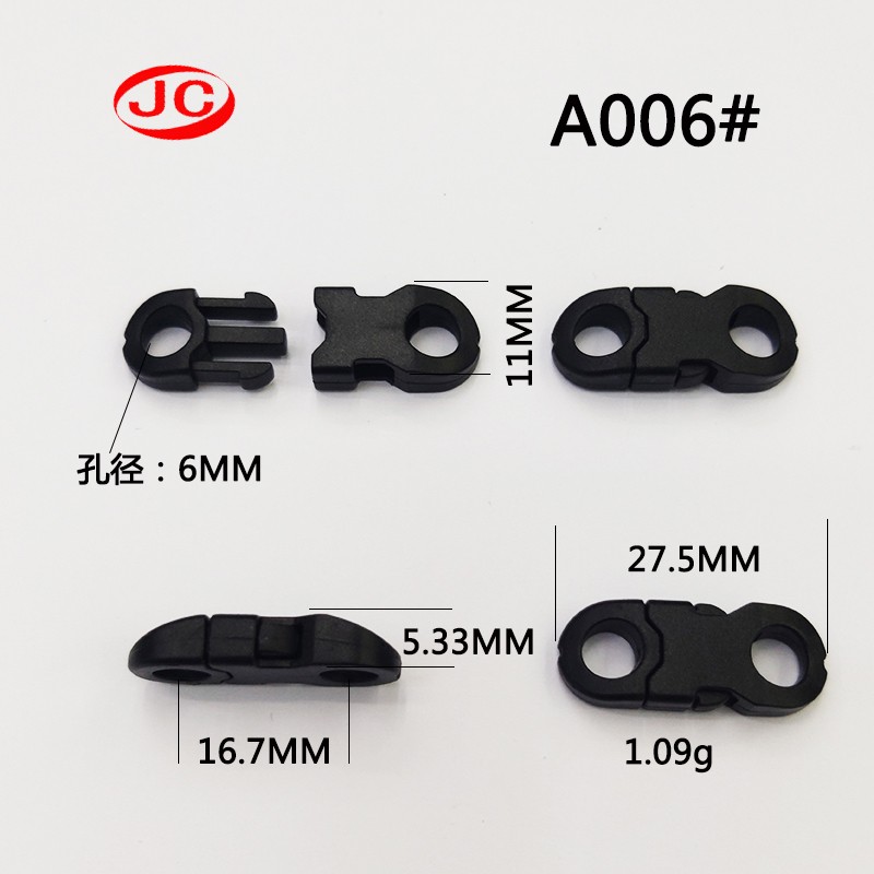 Small clasp, cutting, bracelet link, cap clasp, pet leash clasp, schoolbag clasp, mini fork clasp, adjustment clasp detail image 5