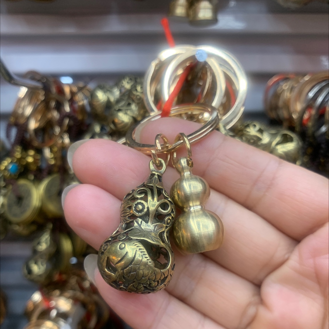 Auspicious peach wood connection describe pic - 5