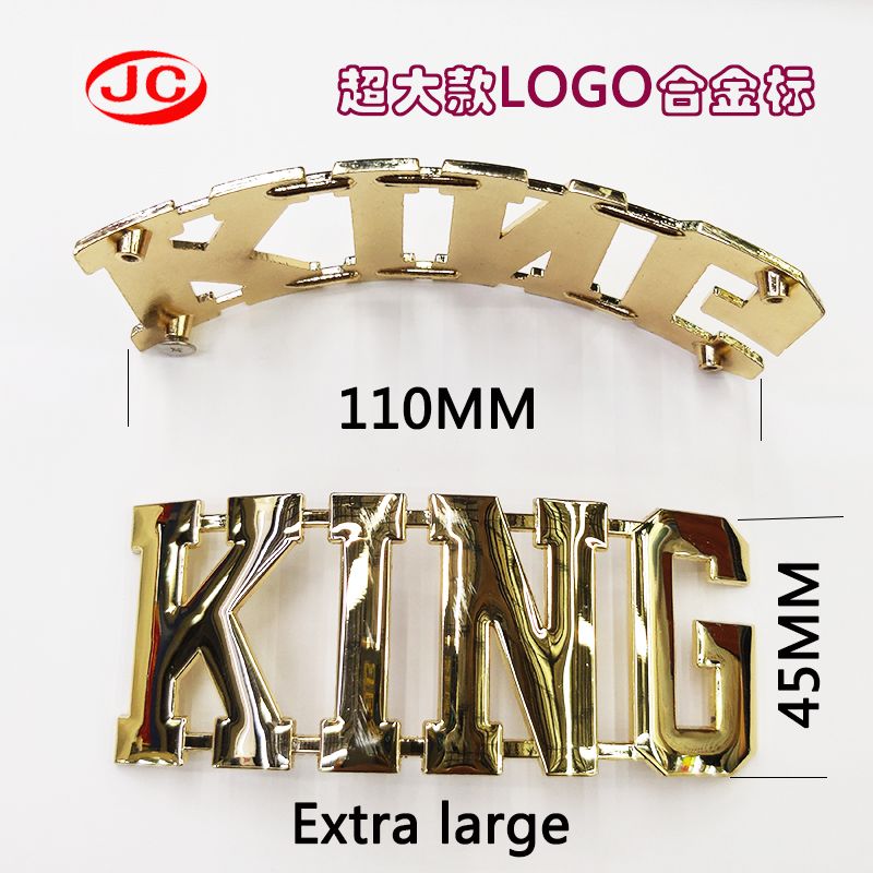 logo标志锌合金标牌铭牌挂标金属胸针箱包标牌鞋标服装标牌帽标定制