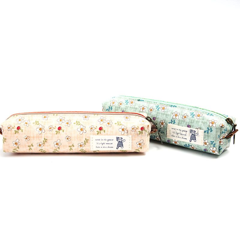 Faber Baodi little floral bear pen case details Picture