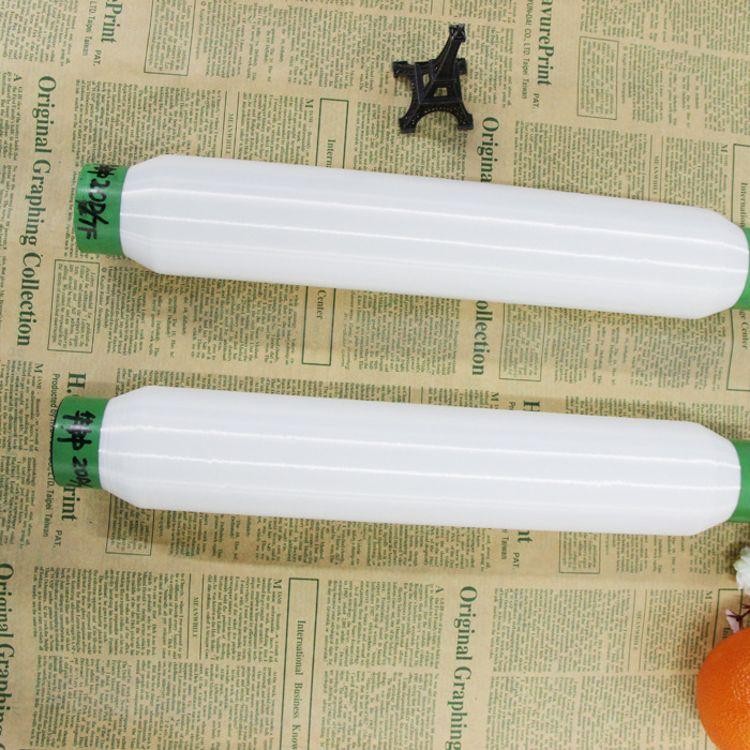 20D semi-glossy nylon long filament iron pipe filament, pure white nylon filament pic 2