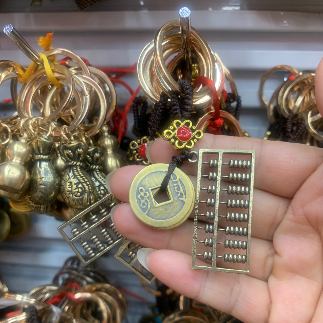 Auspicious peach wood connection describe pic - 4