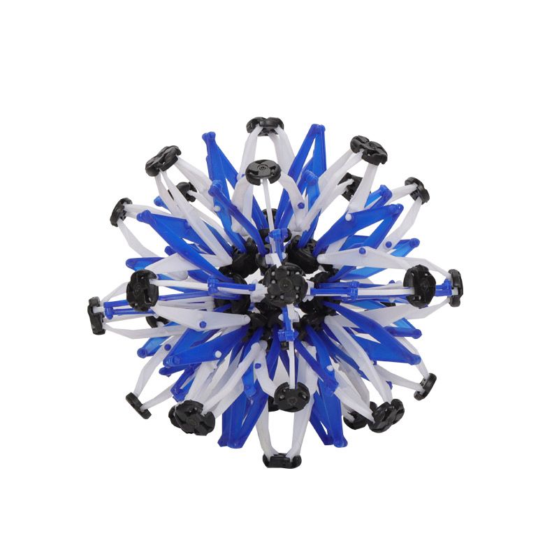 Large-sized luminous stretchable magic ball, flashing ball, luminous flowering ball that can grow larger, small hand throwing ball, ball with light, parent-child interactive toy Item Picture