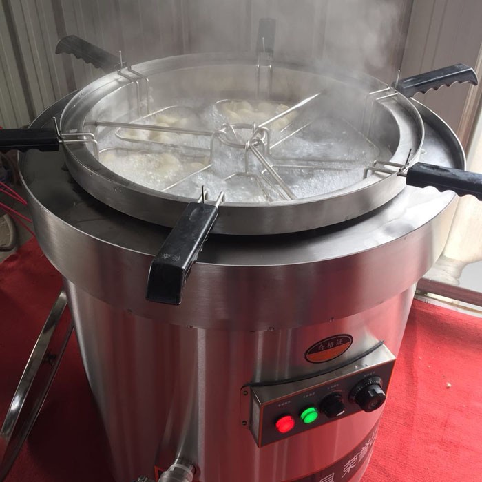 Professional water boiling dumpling pot, commercial kitchenware equipment, wonton noodle sub-boiling stove, new dumpling machine, no free shipping for making dumplings detail image 2