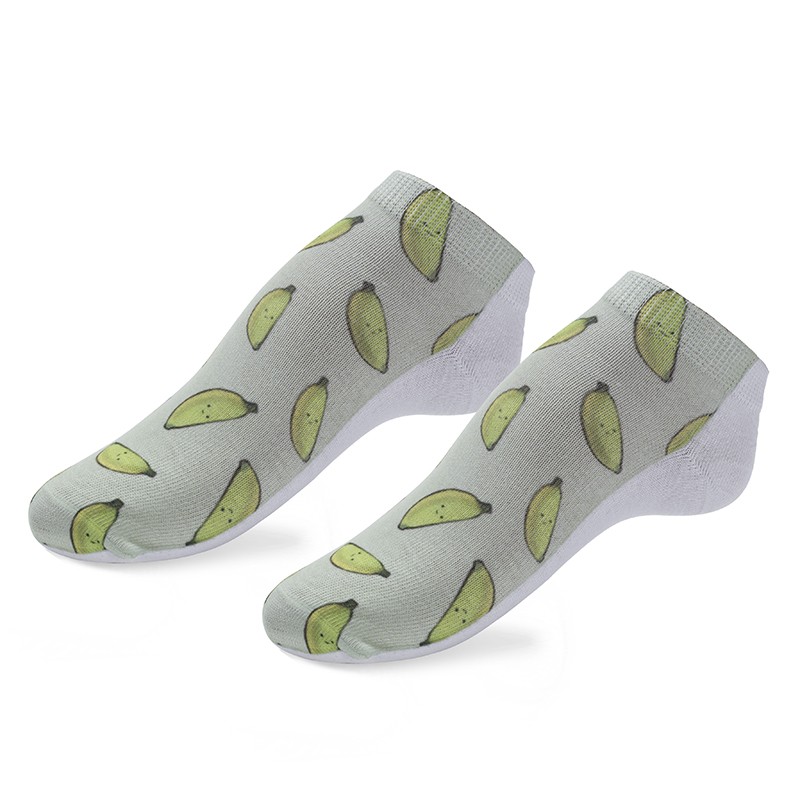 New creative 3D fruit digital series printed personalized socks detail image 13