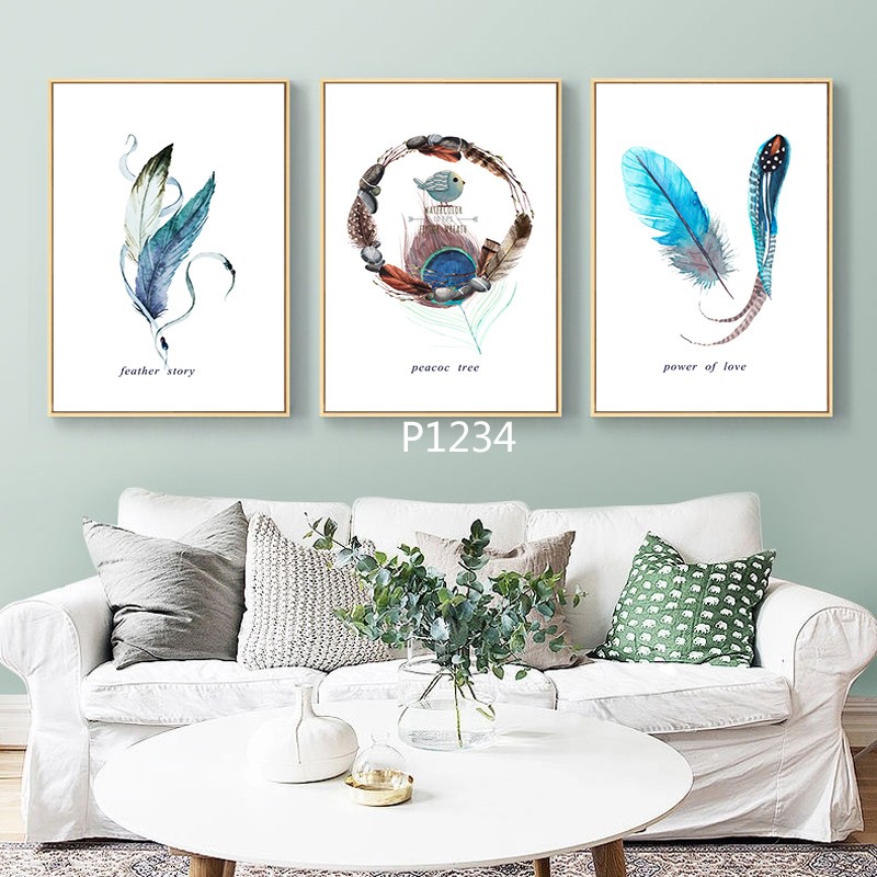 北欧绿植 绿叶风格装饰画，南美风格图片详情图4