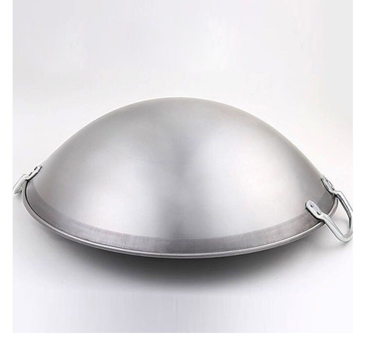 Commercial concave induction cooker special wok, high-power thickened iron wok, restaurant kitchenware equipment, suitable for restaurants and canteens detail image 1