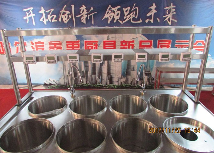 Professional water boiling dumpling pot, commercial kitchenware equipment, wonton noodle sub-boiling stove, new dumpling machine, no free shipping for making dumplings detail image 4