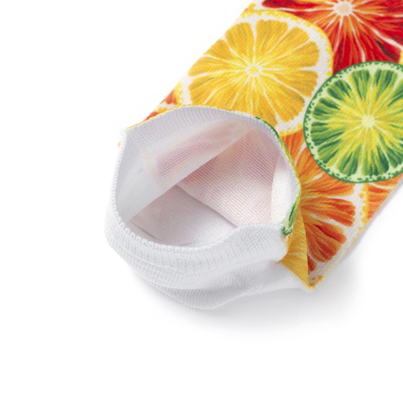 New creative 3D fruit digital series printed personalized socks detail image 12