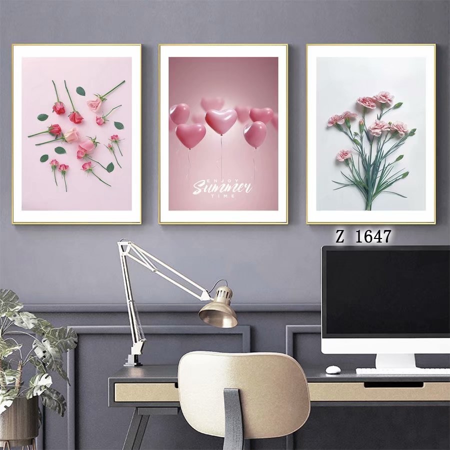 北欧绿植 绿叶风格装饰画，南美风格图片详情图3