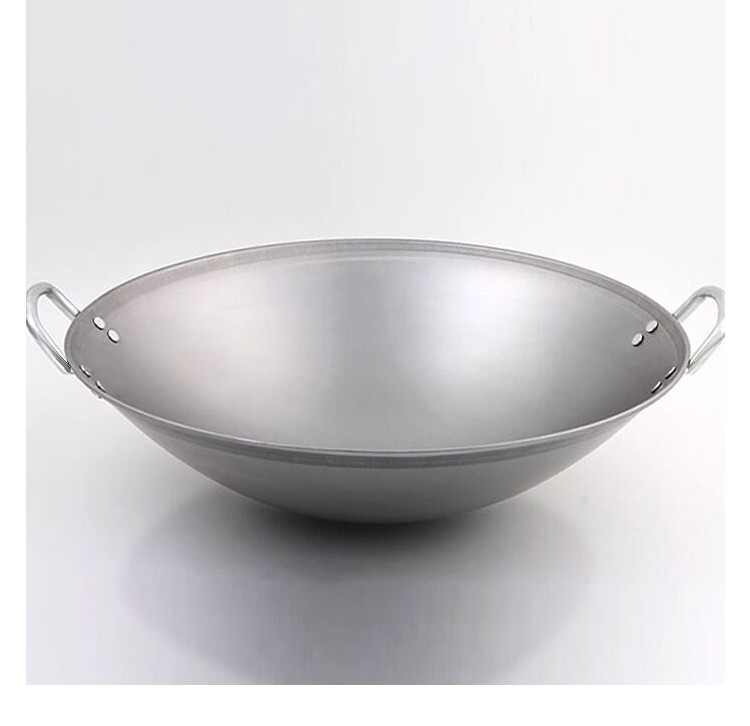 Commercial concave induction cooker special wok, high-power thickened iron wok, restaurant kitchenware equipment, suitable for restaurants and canteens detail image 3