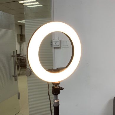 手机直播支架补光灯三脚架主播灯led环形灯美颜补光灯打光灯细节图