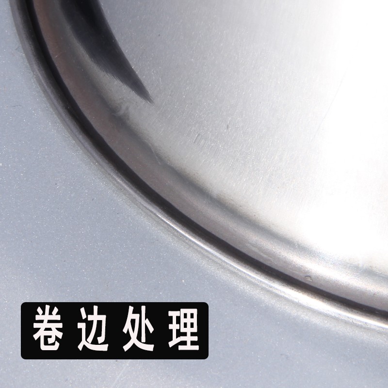 不锈钢厨房调料罐子 调味缸带盖圆小桶酱料辣椒油罐餐厅商用味盅详情图3