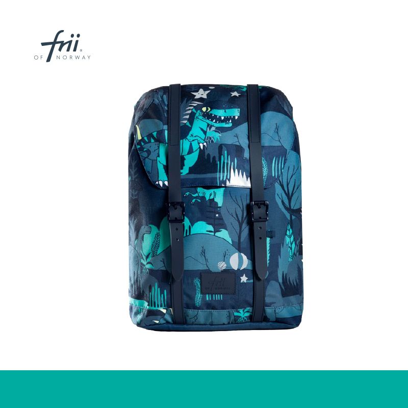 Norwegian Frii 12850720051797462, cute for boys and girls of primary school, reducing burden, 1-3-5 grade backrest children's imported backrest children's schoolbag Specification image