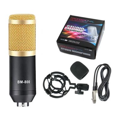 Factory direct wired microphone home KTV microphone bm800 computer network live microphone can be wholesale