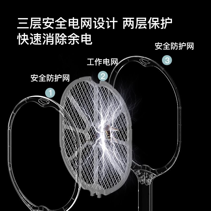 2021 New Model usb Photocatalyst mosquito Killer, household mosquito trap, mosquito Catcher, charging two-in-one electric mosquito swatter Application Scenario