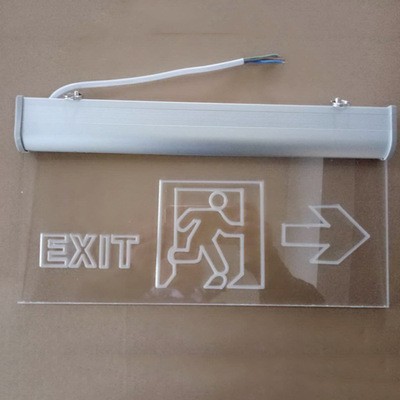 出口亚克力吊牌 EXIT指示牌 安全出口消防标志灯 跨境直供详情图2