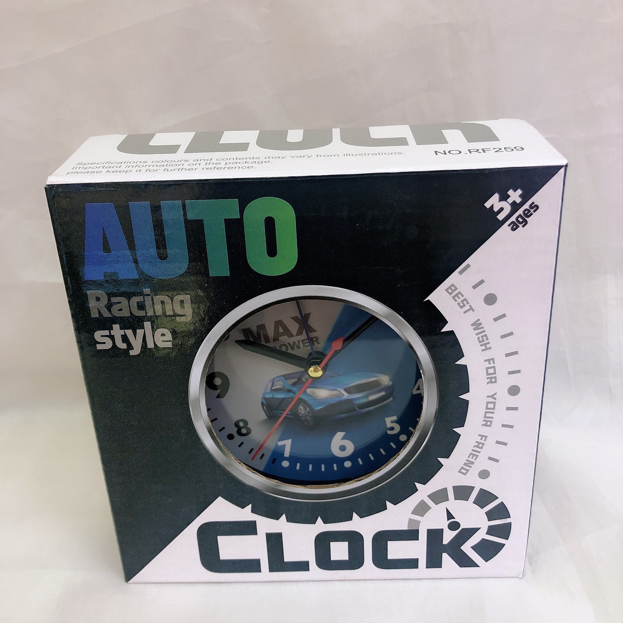 Personalidad creativo retro reloj de alarma de neumáticos niños estudio estudiante reloj de regalo detail image 7