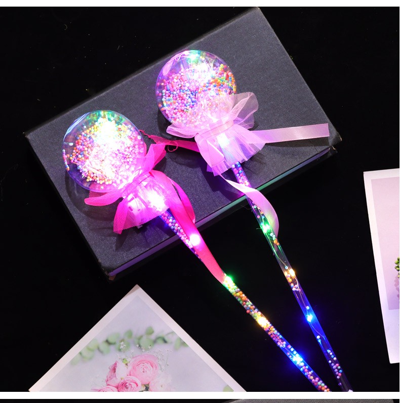 发光魔法星空球闪光仙女棒手持七彩闪光棒地摊LED玩具闪光棒星空魔法棒荧光棒详情10