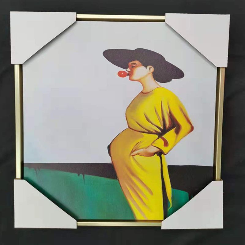 L-framed oil painting/Framed oil painting