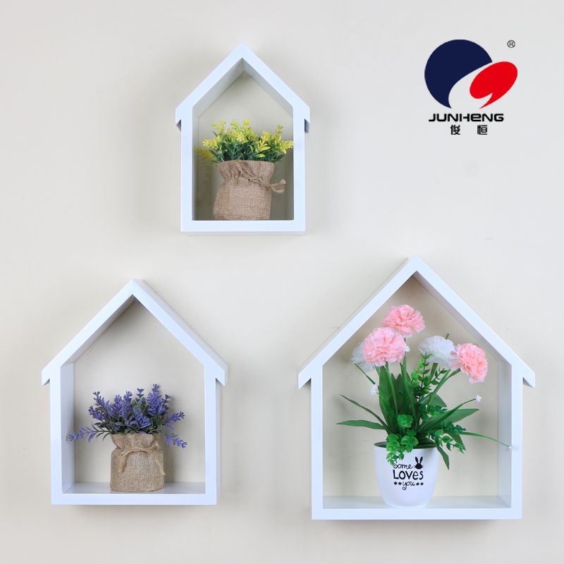 Junheng 1633 creative house shelf wall wall hanging bookshelf shelf TV background wall
